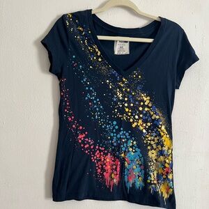 The North Face Color Splatter Shirt